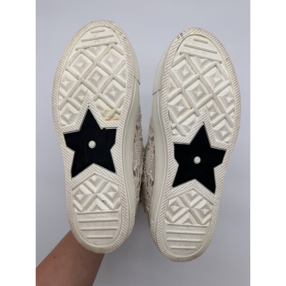 Dior walk n dior Macrame High Top Sneakers Embroidered EU 39 US 9 - Picture 12 of 12